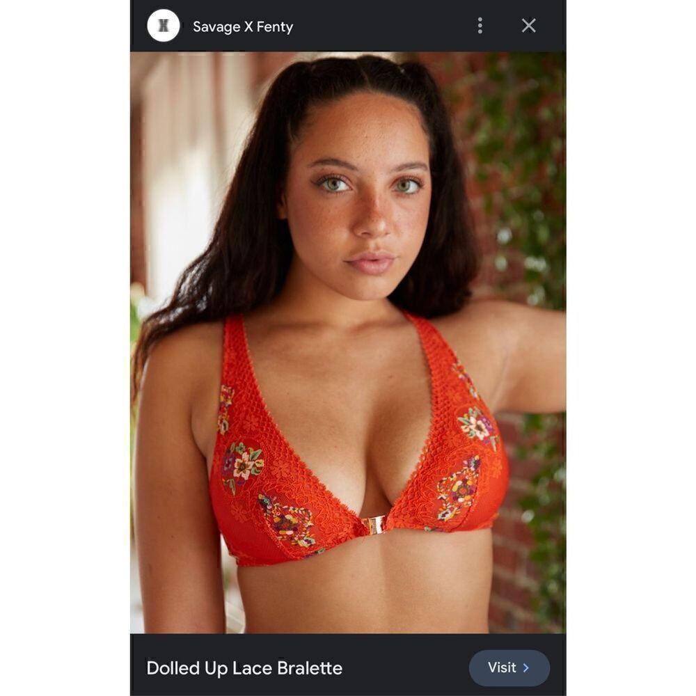 ⭐️3 for $10⭐️ Savage X Fenty Dolled Up Lace Bralette
